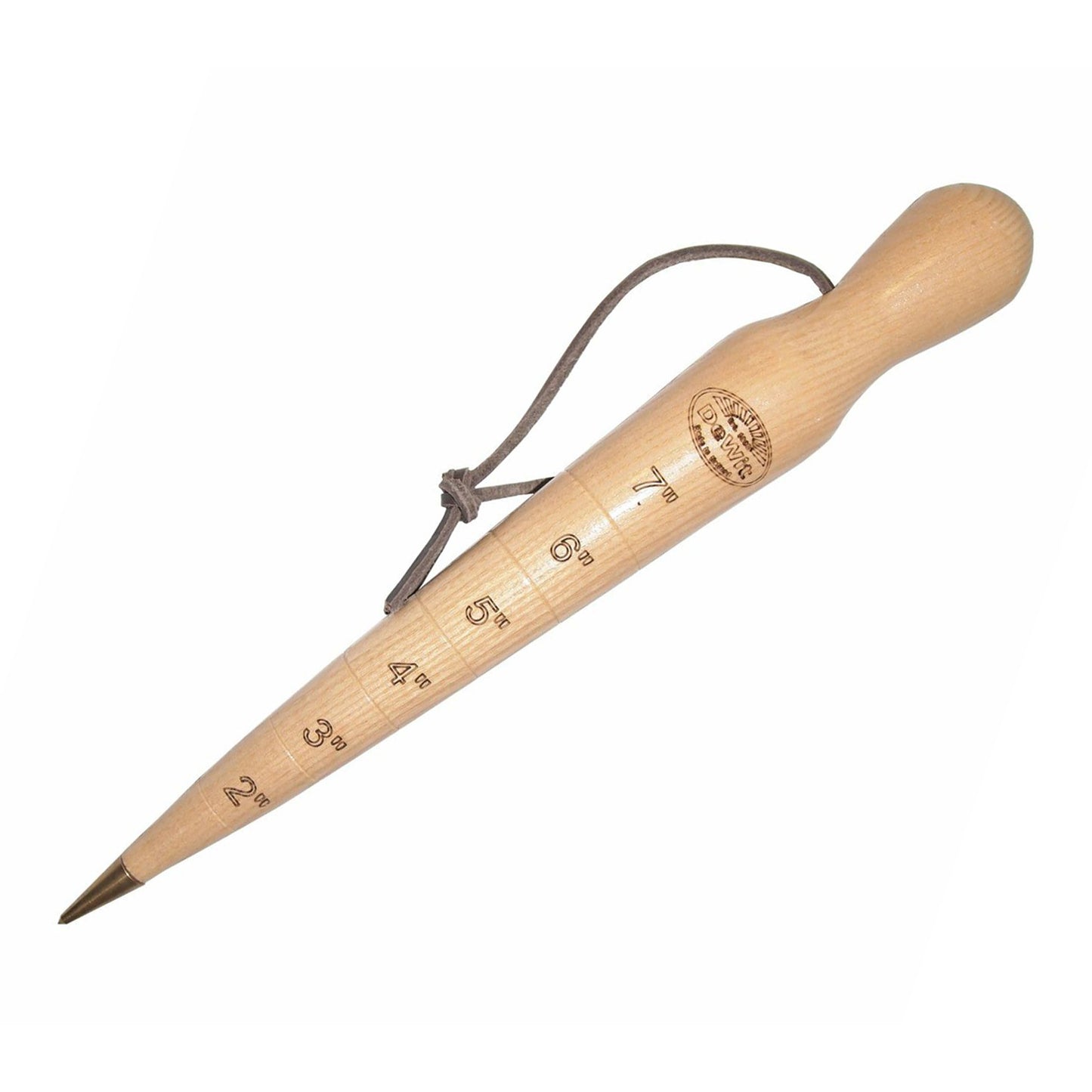 DeWit Dibber - Wooden with Brass Tip -Ship Only