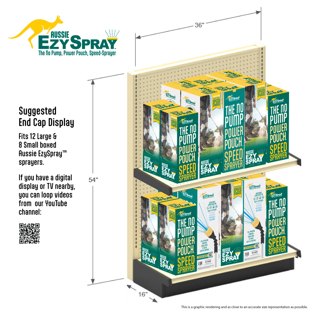 0.8 Gal Aussie EzySpray -Ship Only