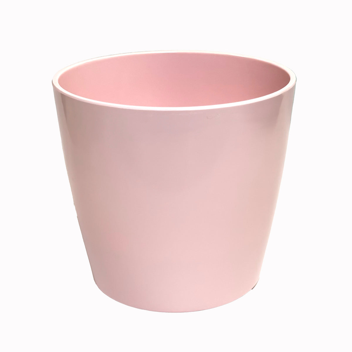 7" Rose Round Self-Watering Bamboo Pot -Ship Only