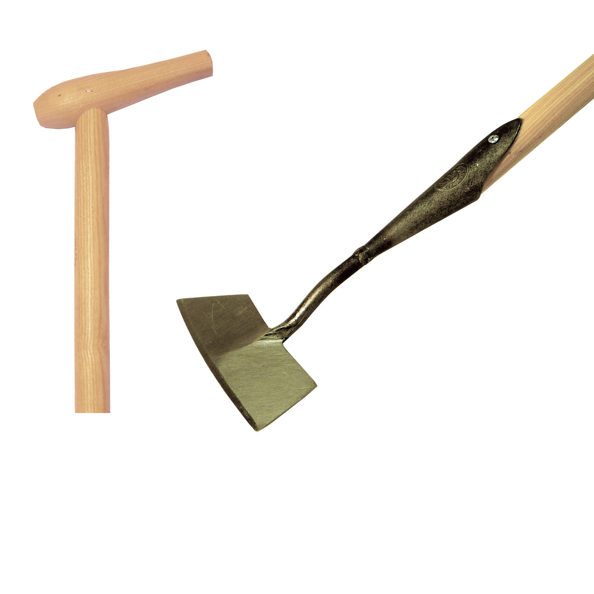 DeWit Hoe - Dutch Push Long Handle P-Grip -Ship Only