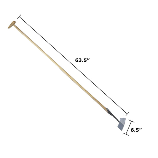 DeWit Hoe - Dutch Push Long Handle P-Grip -Ship Only