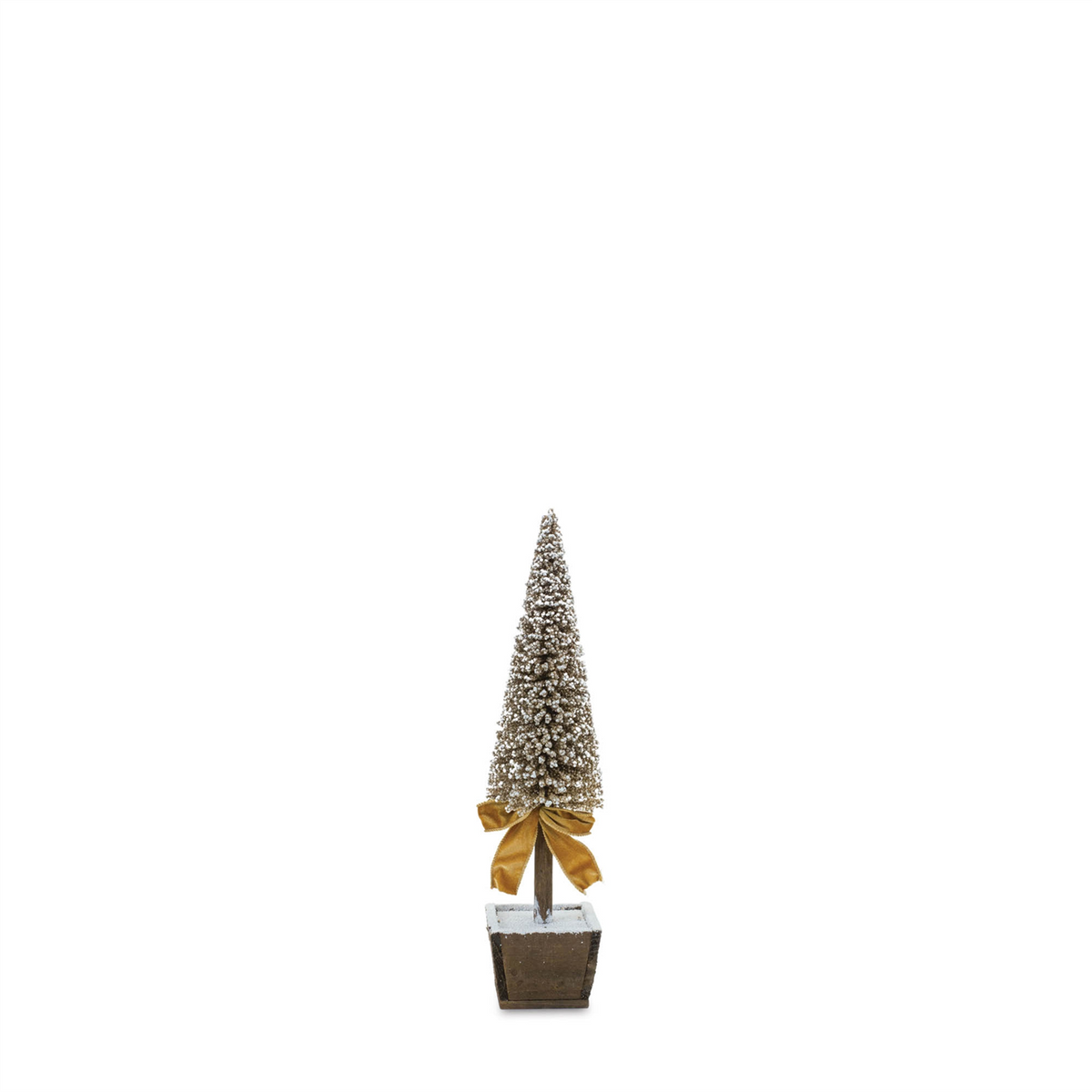 Potted Bottle Brush Pine Tree (Set of 3) -Ship Only
