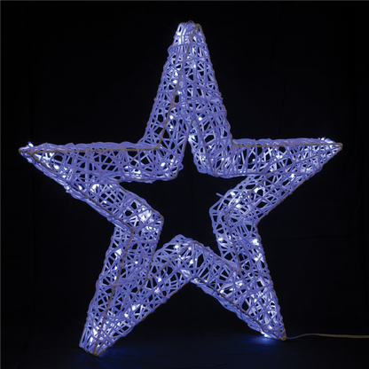 Multicolor LED Star 22.5"H