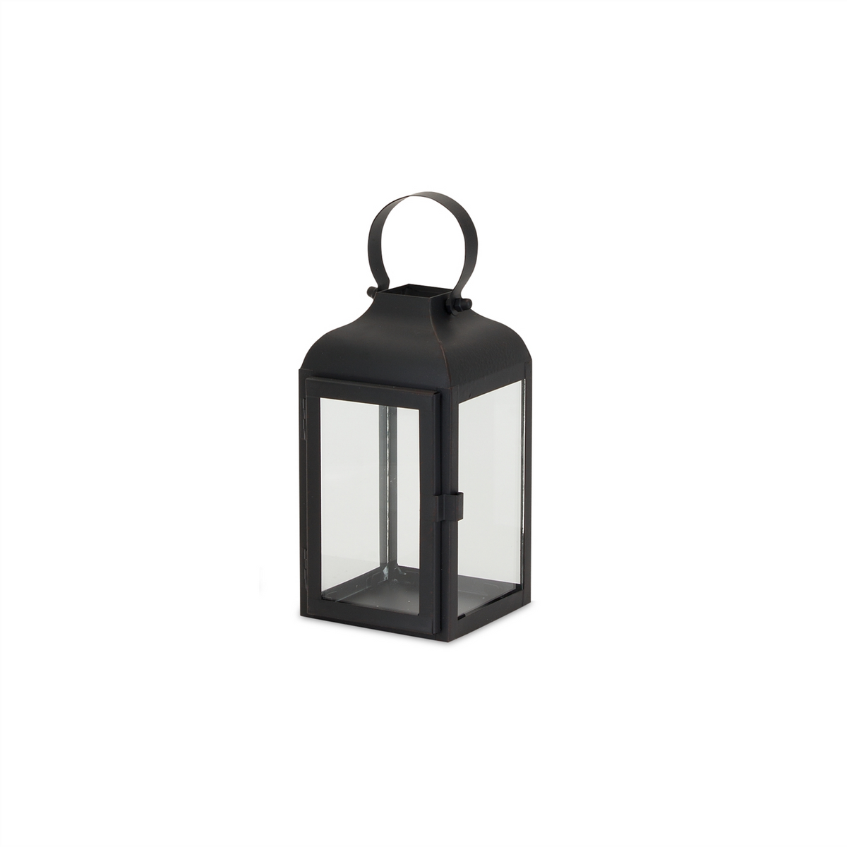 Modern Black Metal Lantern (Set of 3) -Ship Only