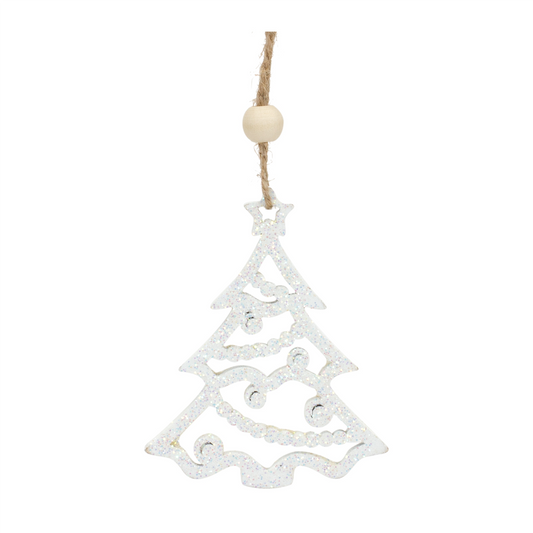 Tree Ornament (Set of 9) 3”H Wood -Ship Only