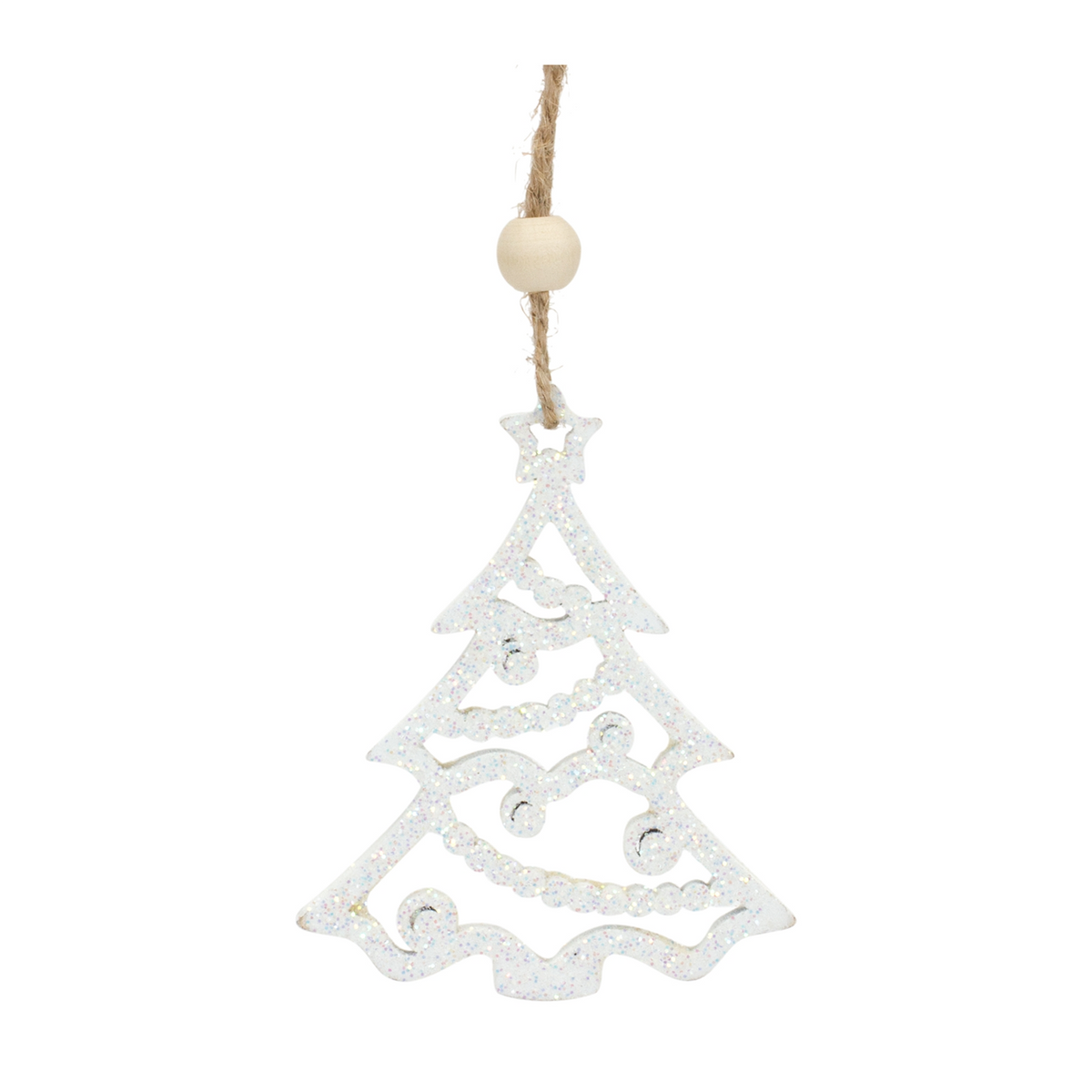 Tree Ornament (Set of 9) 3”H Wood -Ship Only