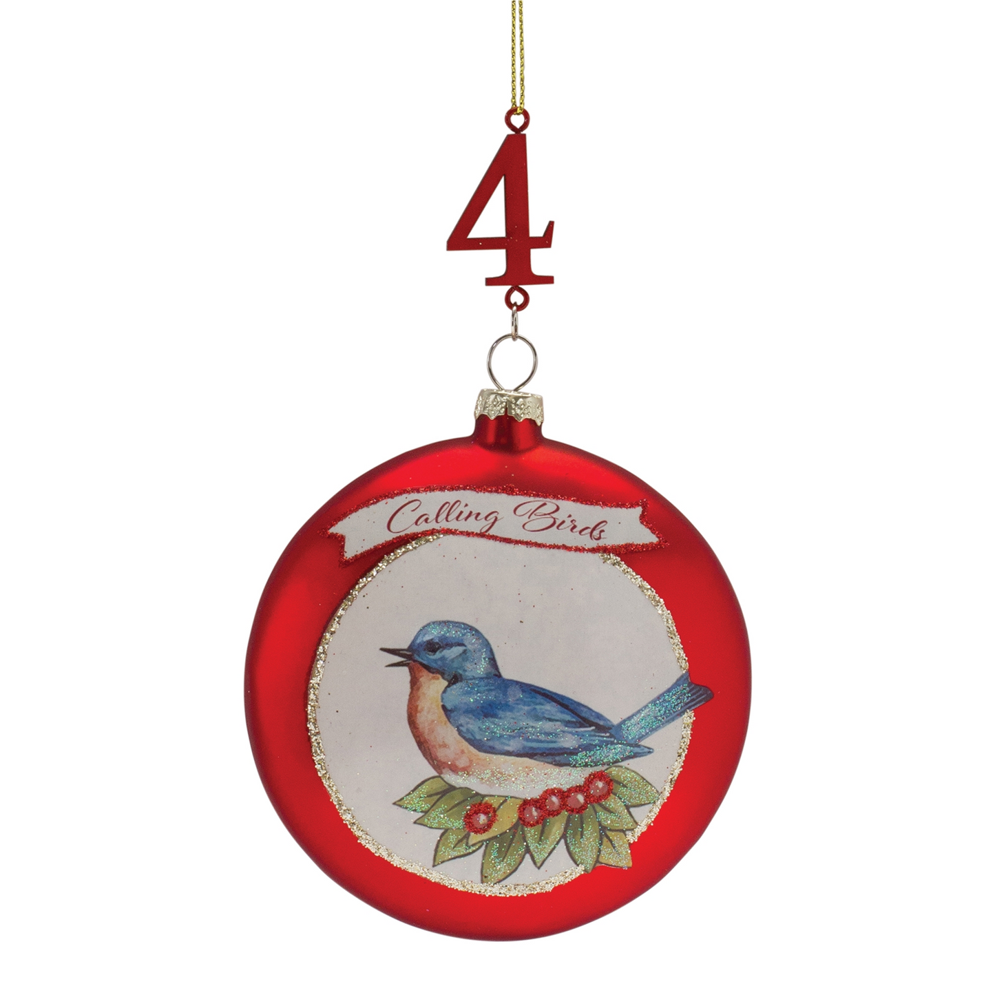 Twelve Days of Christmas Ornament (Set of 12) -Ship Only