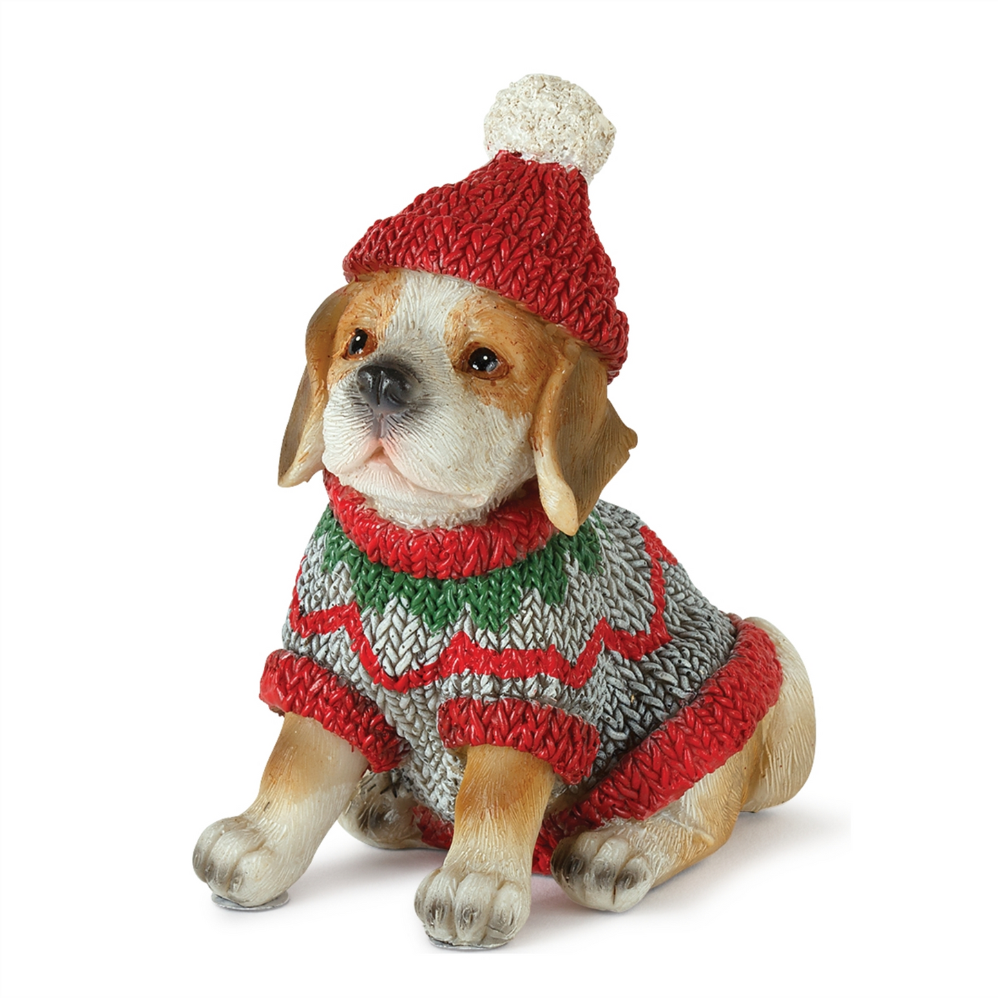 Winter Dog (Set of 12) 3.5”H Resin -Ship Only