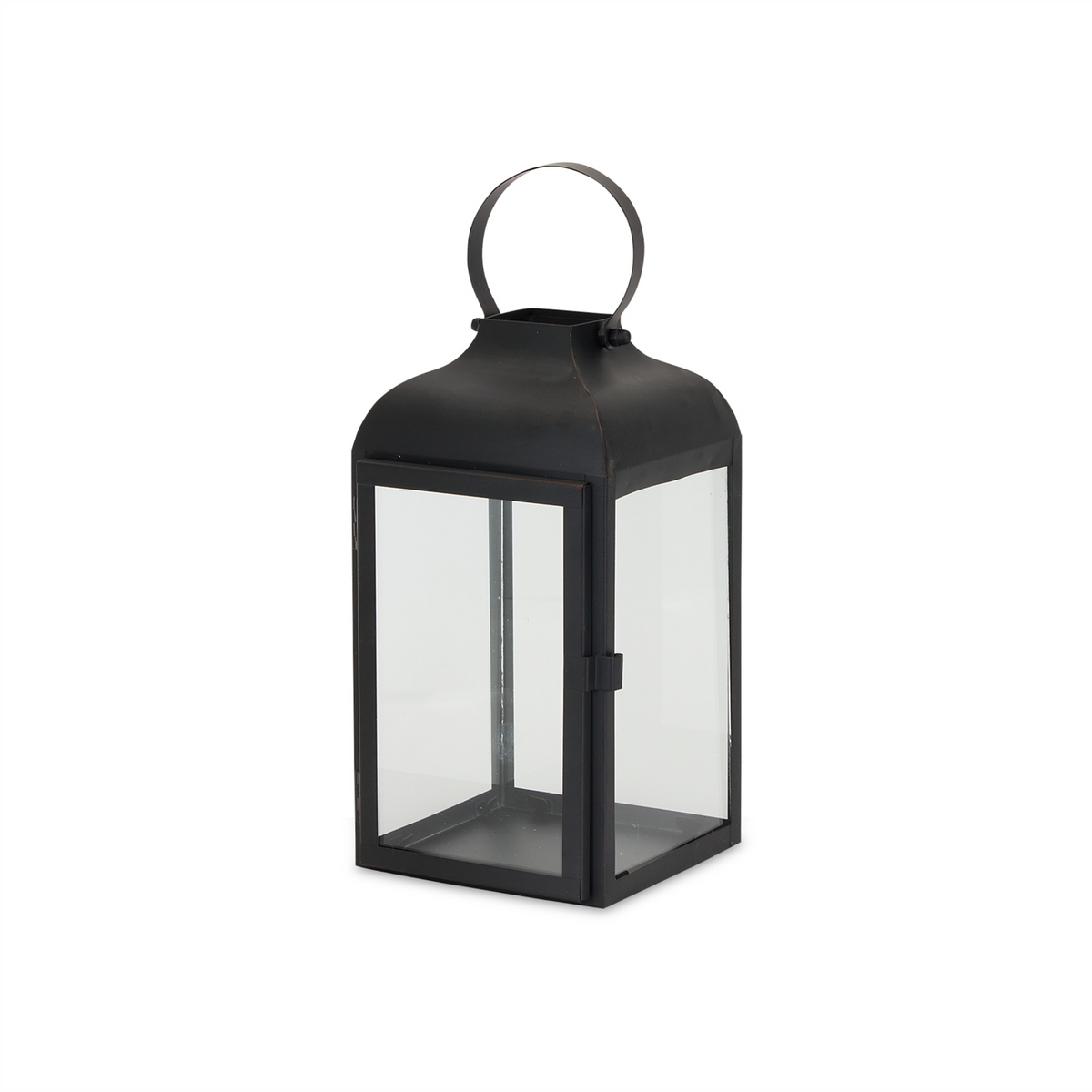 Modern Black Metal Lantern (Set of 3) -Ship Only