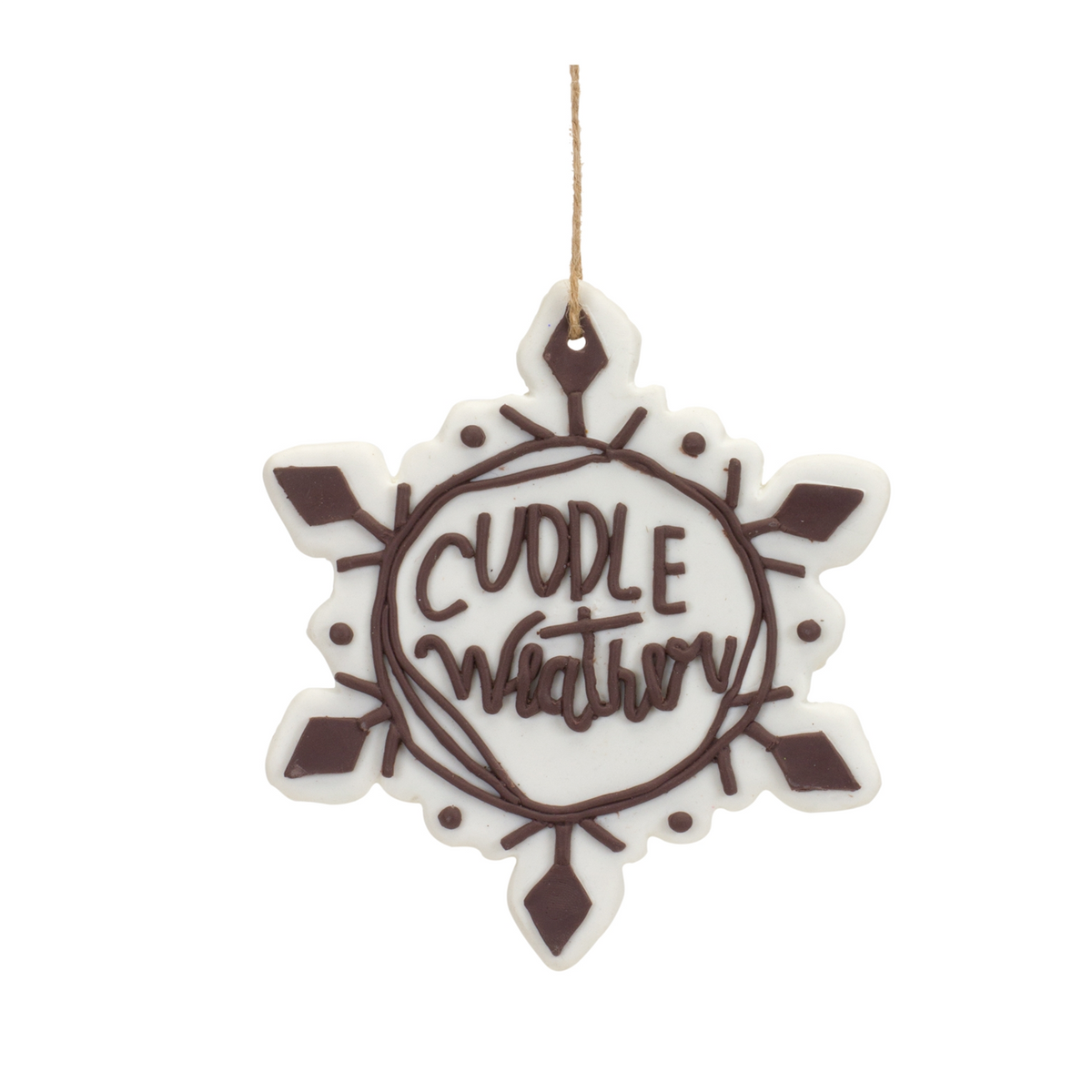 Cut Cookie Design Snowflake Ornament (Set of 12) -Ship Only