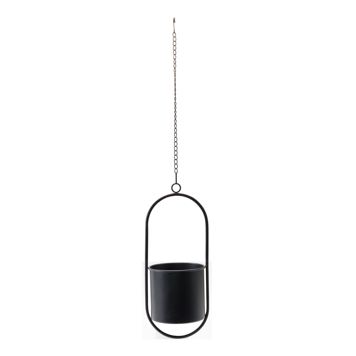 Modern Hanging Planter with Frame (Set of 2) -Ship Only
