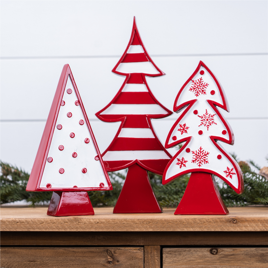 Whimsical Tabletop Tree (Set of 3) -Ship Only