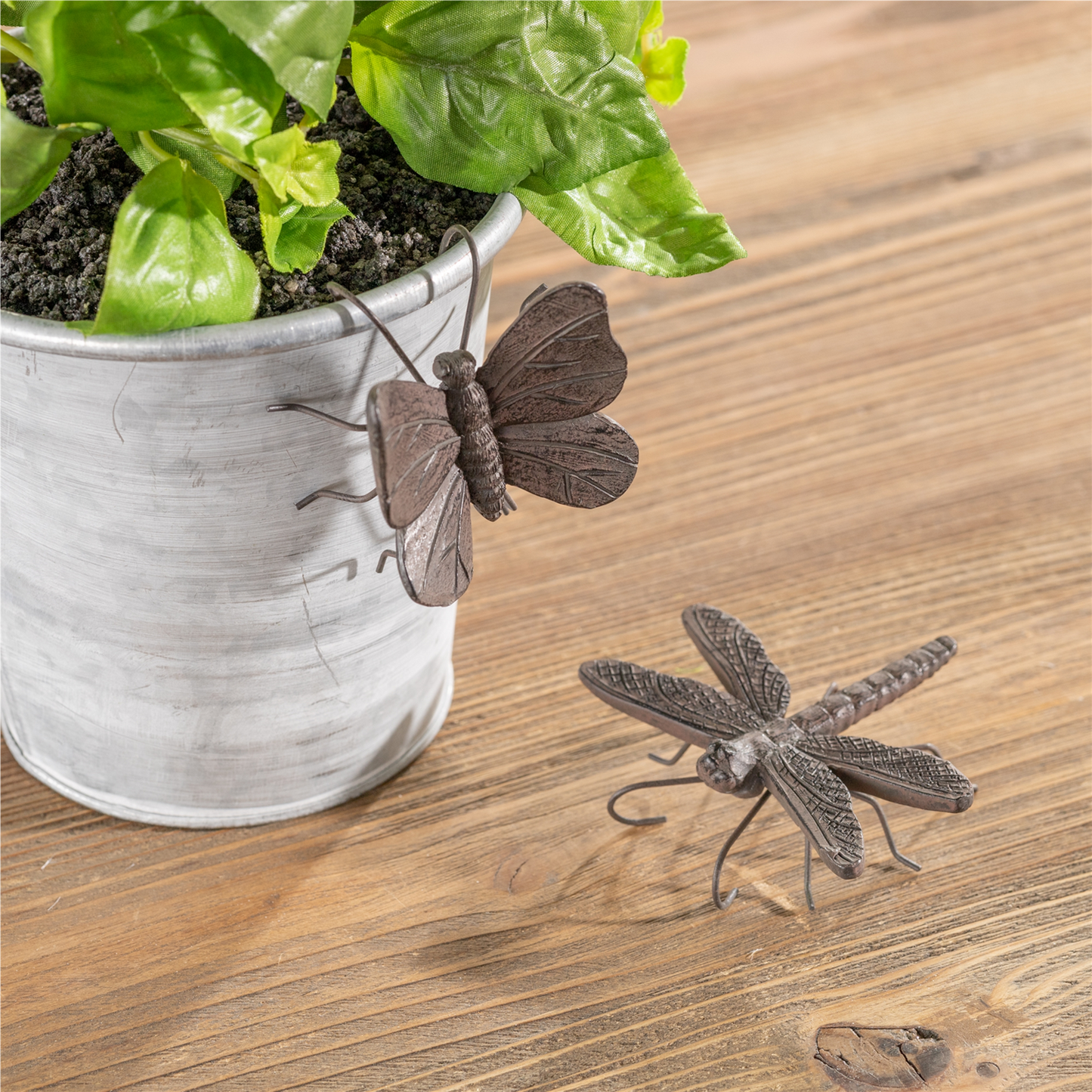 Dragonfly and Butterfly Insect Pot Sitter (Set of 12) -Ship Only