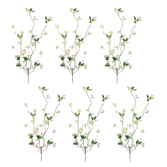 Mini Floral Twig Branch (Set of 6) -Ship Only