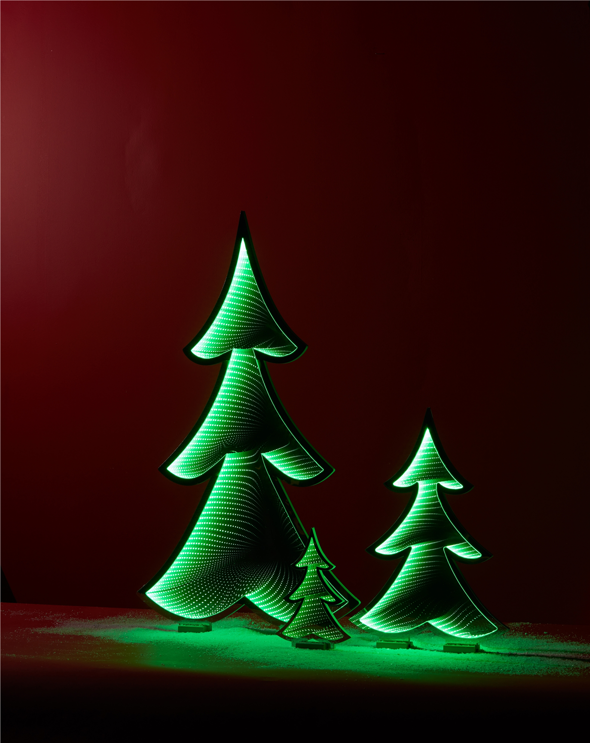 Green Pine Tree Ekkolight 23.5"H