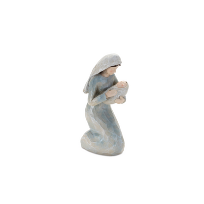 Modern Holiday Nativity Figurines (Set of 9) -Ship Only