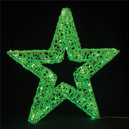 Multicolor LED Star 22.5"H