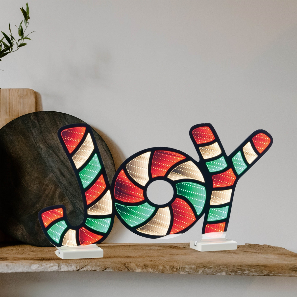 "Joy" Holiday Ekkolight 15.74"L -Ship Only