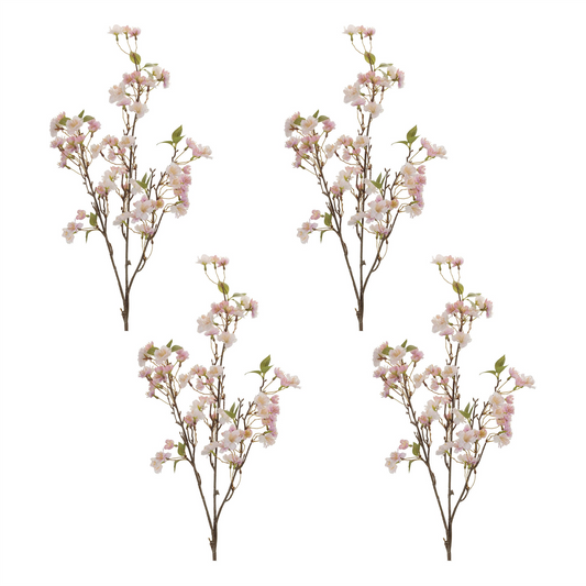 Blossom Branch (Set of 4) 44”H Fabric -Ship Only