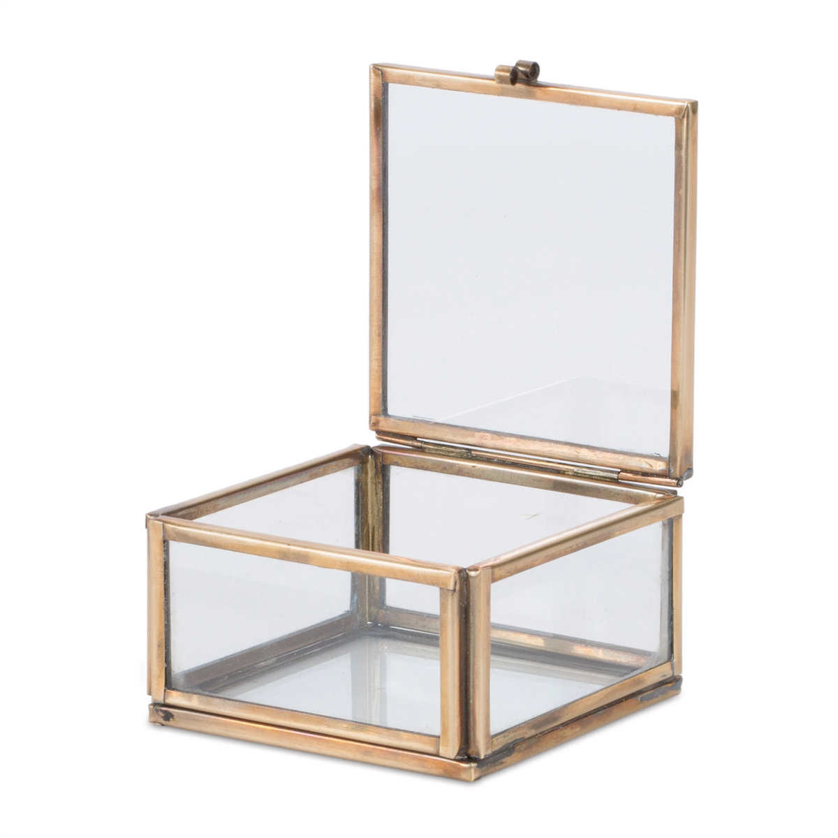 Decorative Glass Box (Set of 2) -Ship Only