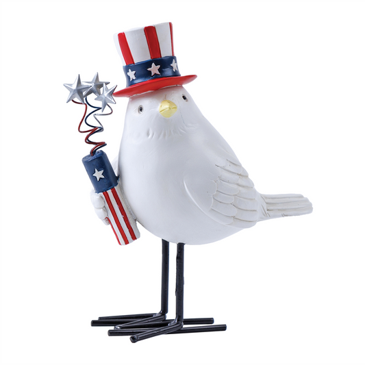 Americana Bird Figurine (Set of 3) -Ship Only