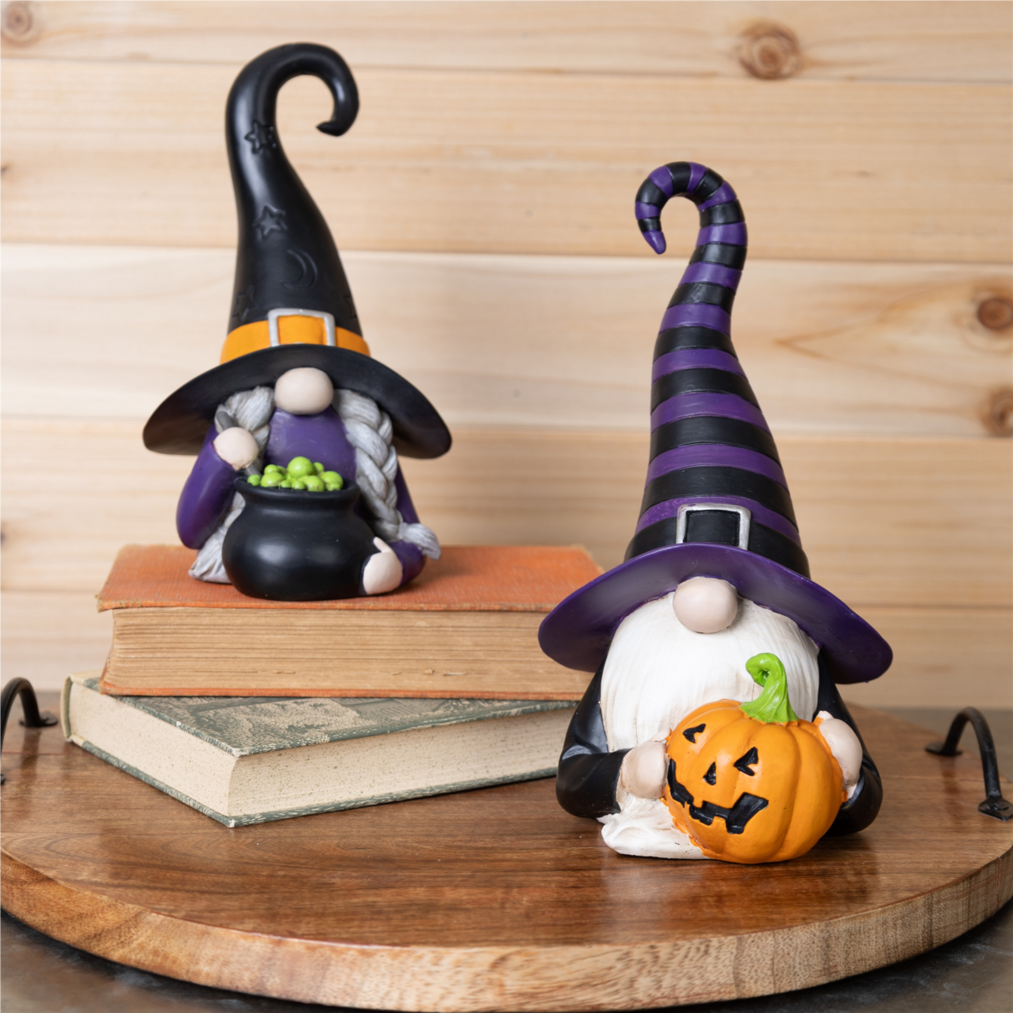 Witch Gnome Figurine (Set of 2) -Ship Only