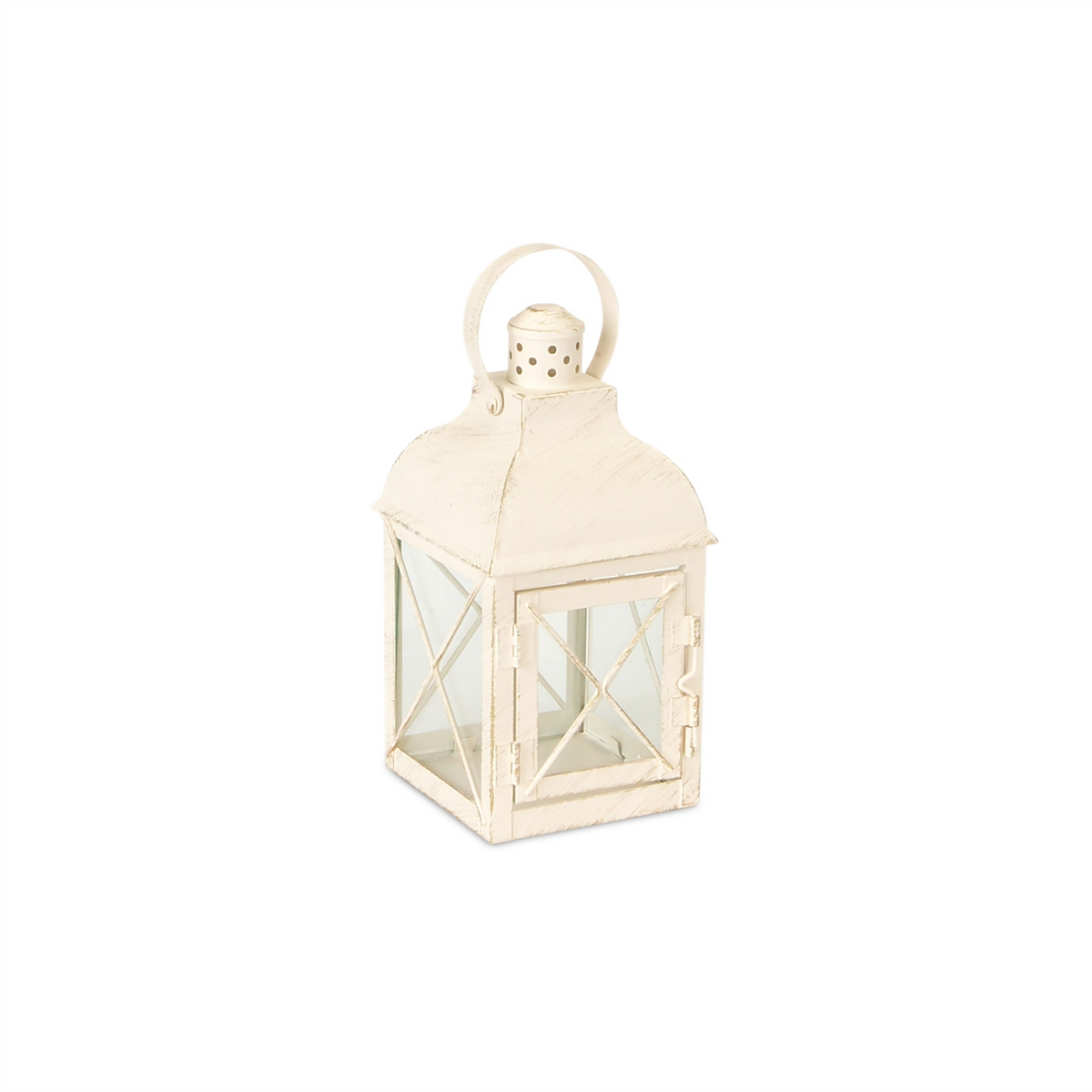 Lantern (Set of 3) 8.5"H, 13.75"H, 18.5"H Metal/Glass -Ship Only