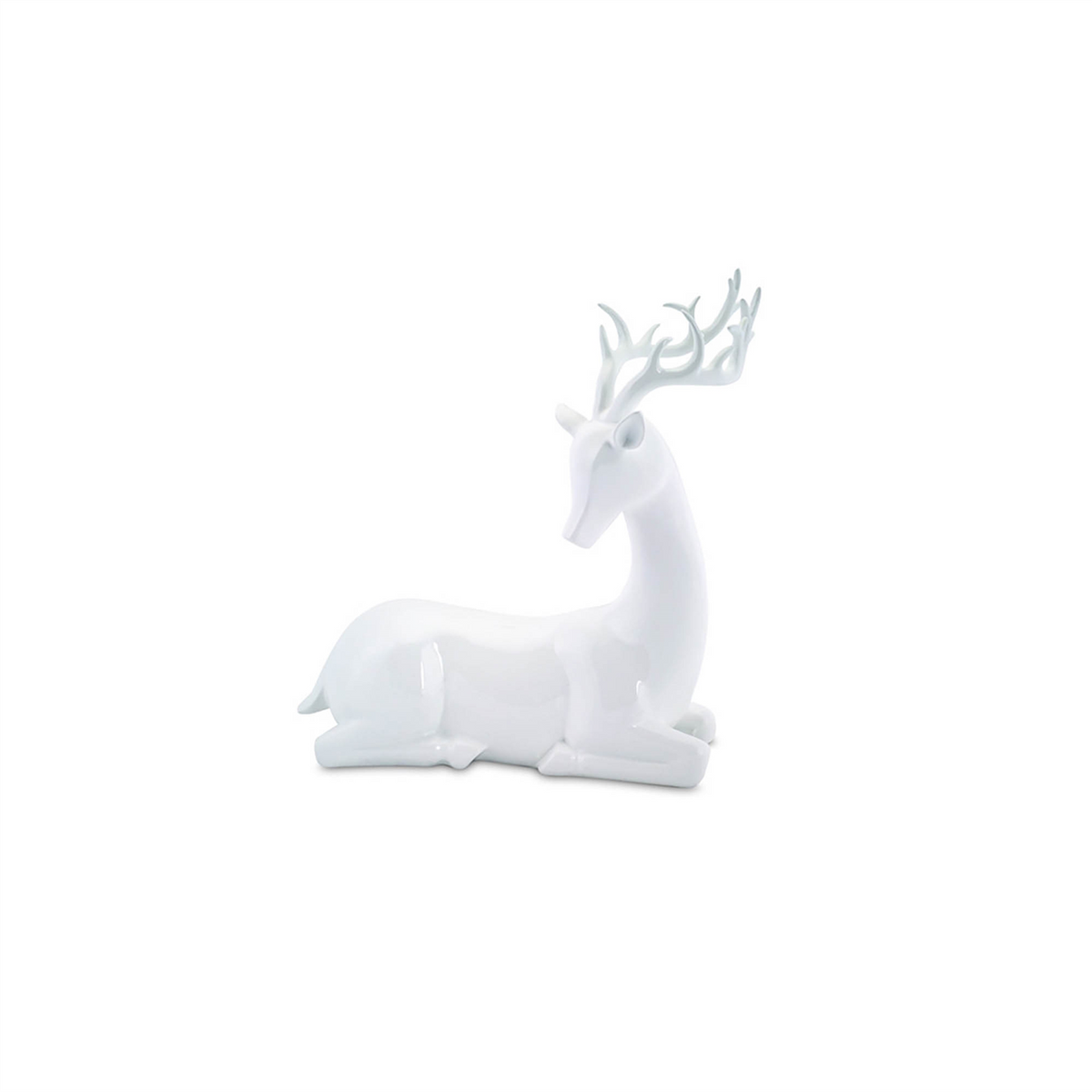 Modern Deer (Set of 2)10"H,13.5"H Polystone -Ship Only