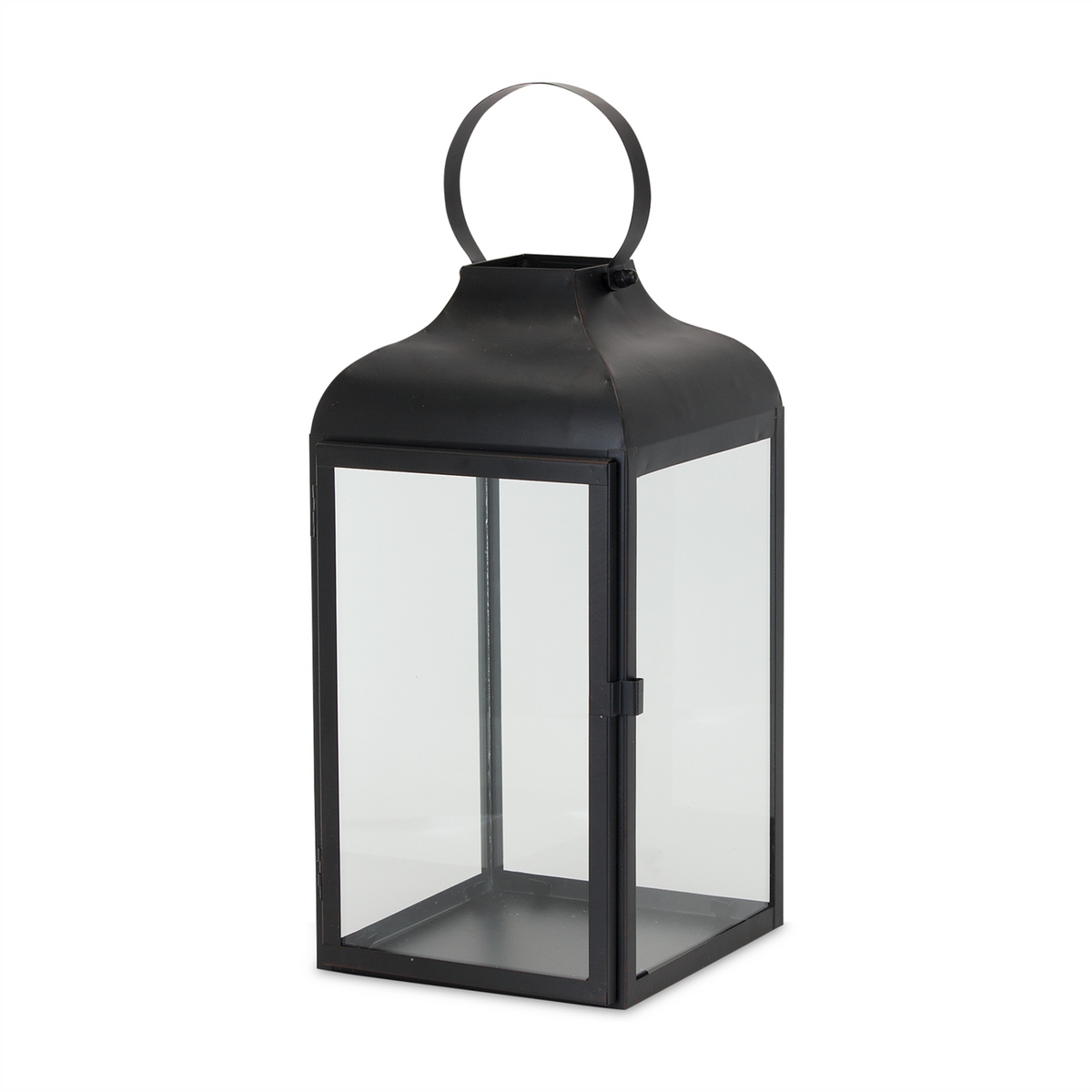 Modern Black Metal Lantern (Set of 3) -Ship Only