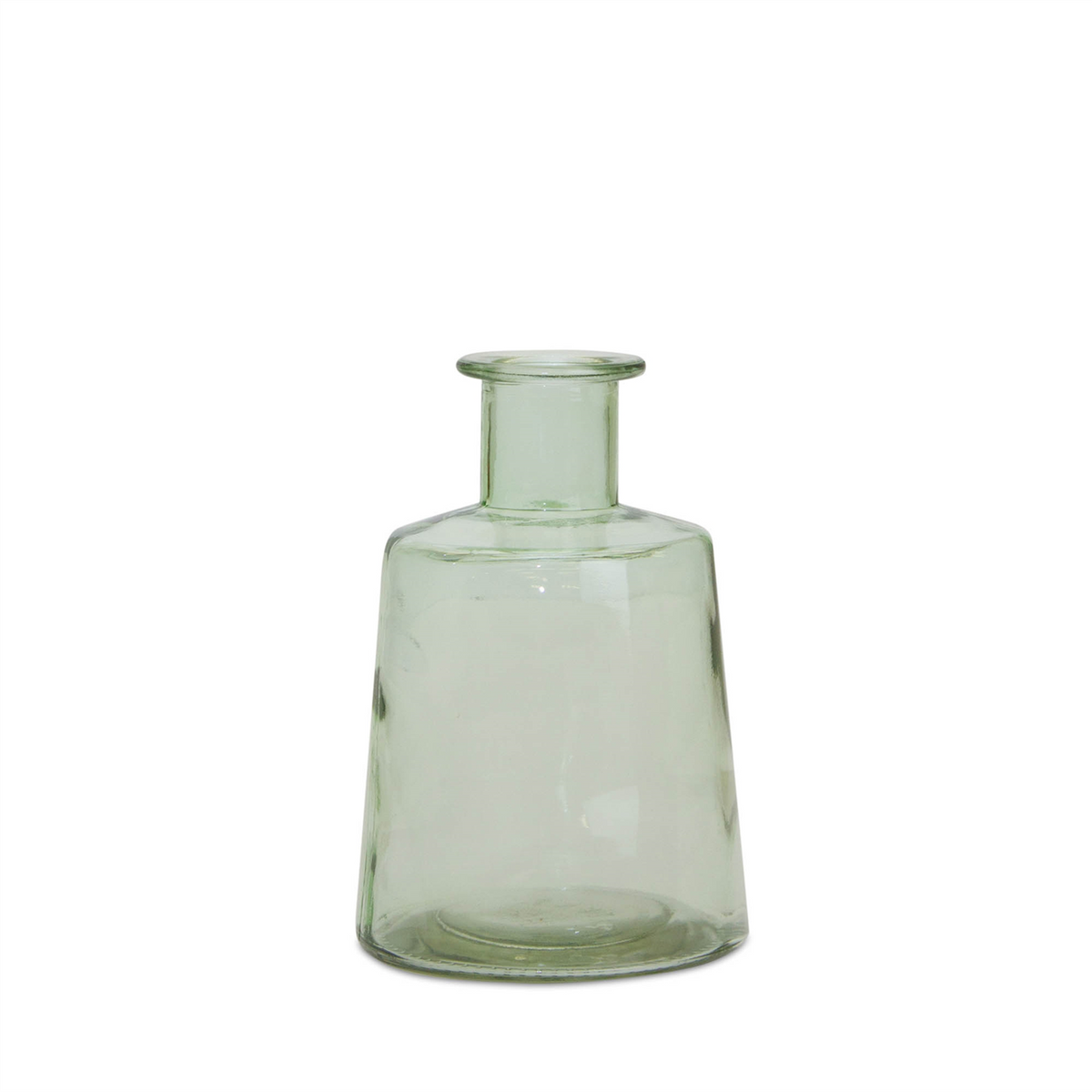 Bottle (Set of 2) 7"H, 9.5"H Glass -Ship Only