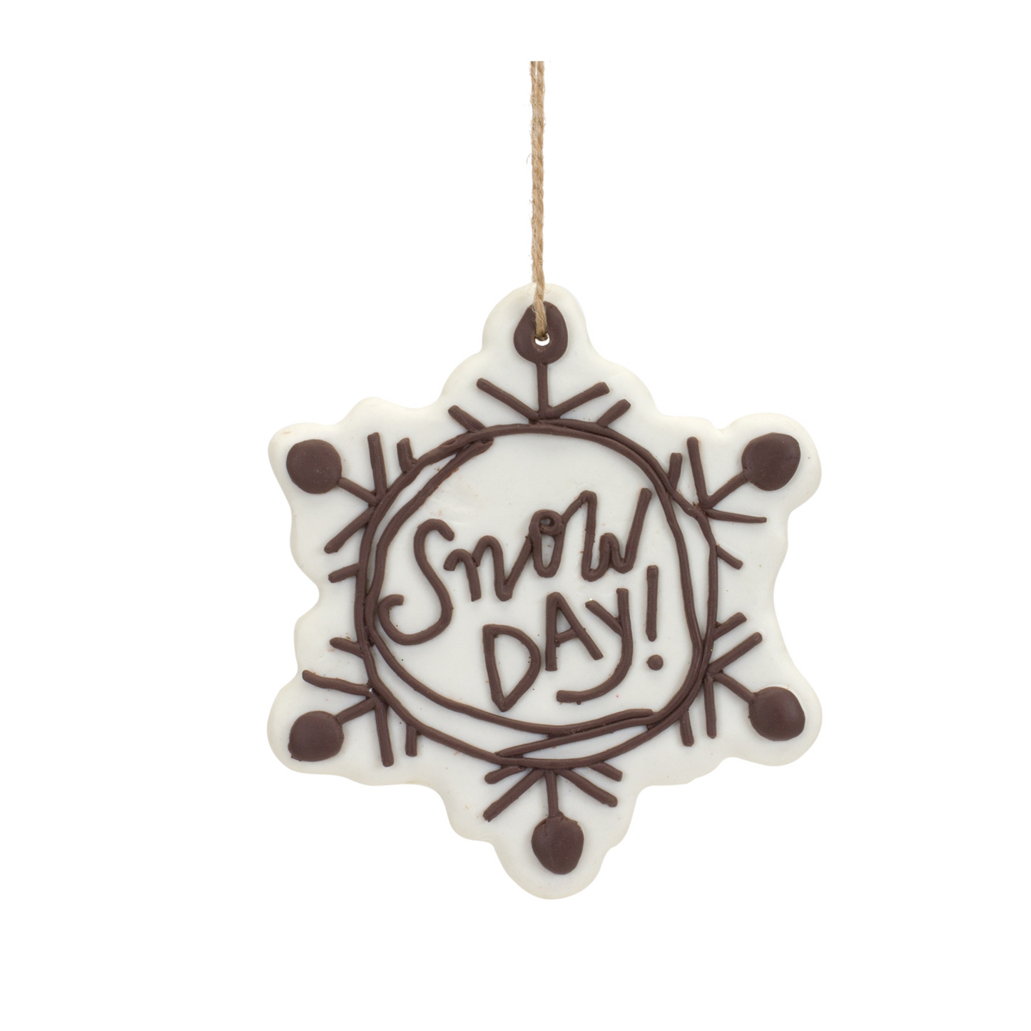 Cut Cookie Design Snowflake Ornament (Set of 12) -Ship Only