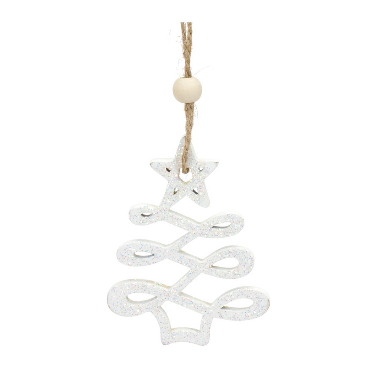 Tree Ornament (Set of 9) 3”H Wood -Ship Only