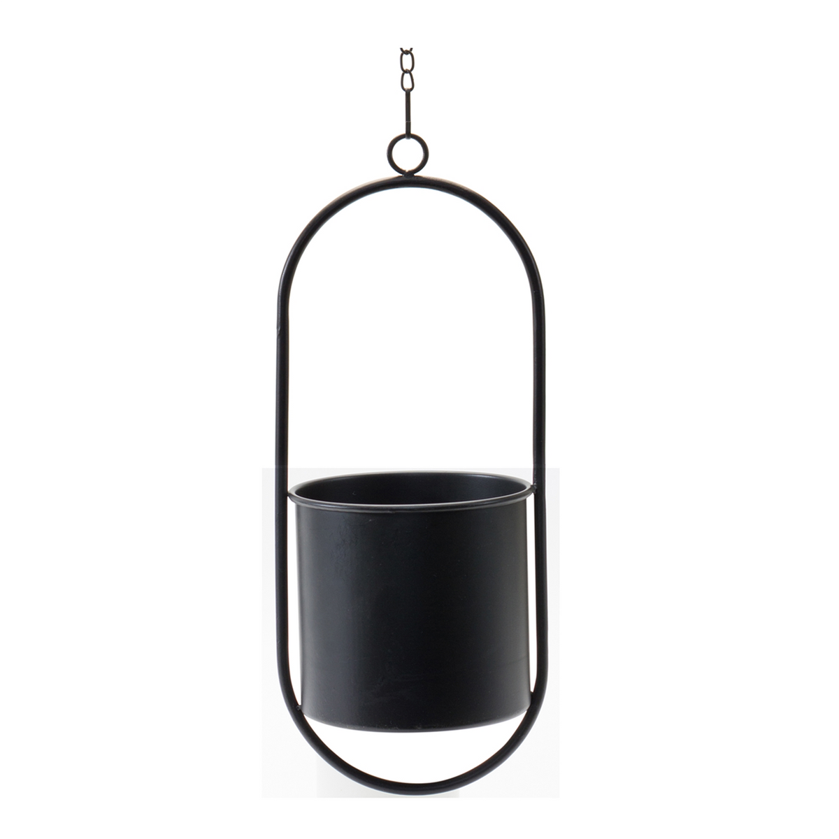 Modern Hanging Planter with Frame (Set of 2) -Ship Only