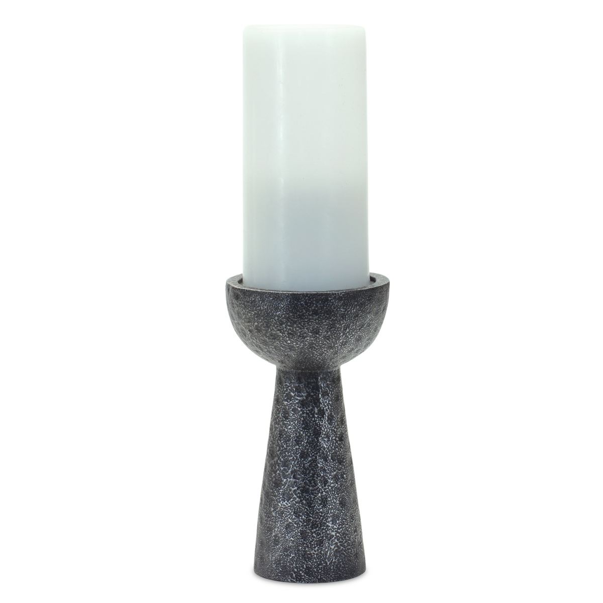 Candle Holder (Set of 3) 7"H, 9"H, 11"H Resin -Ship Only