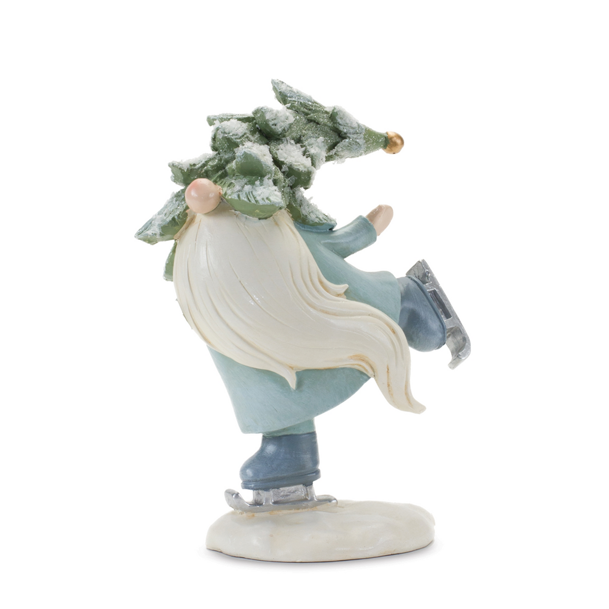 Gnome w/Skis and Skates (Set of 3) 7.25”H Resin -Ship Only