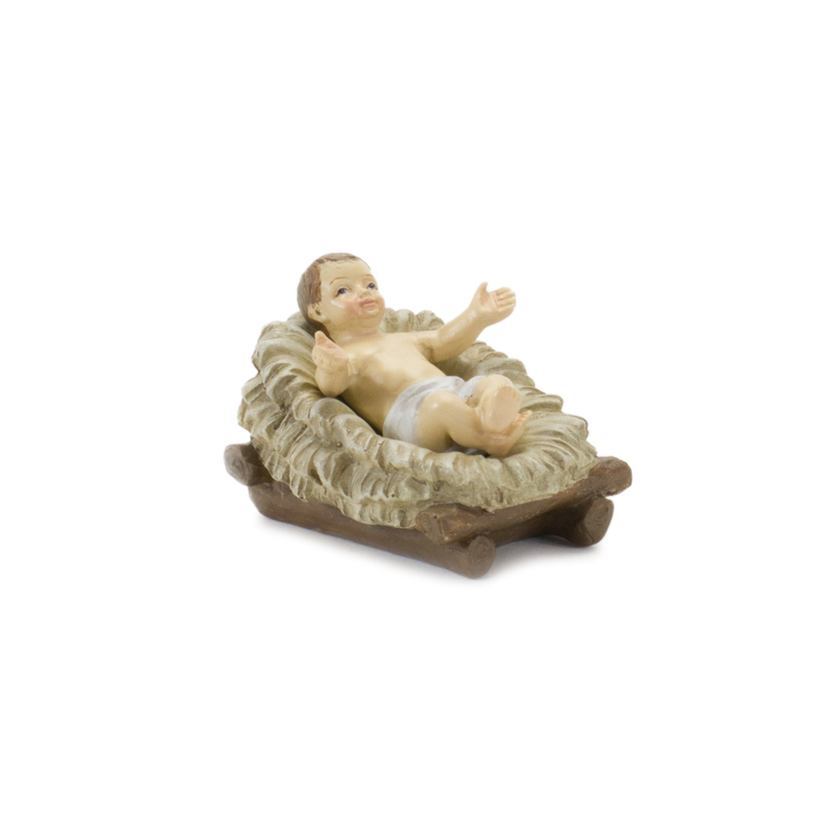 Holy Family (Set of 3) 2.5"H, 6"H, 7.75"H Resin