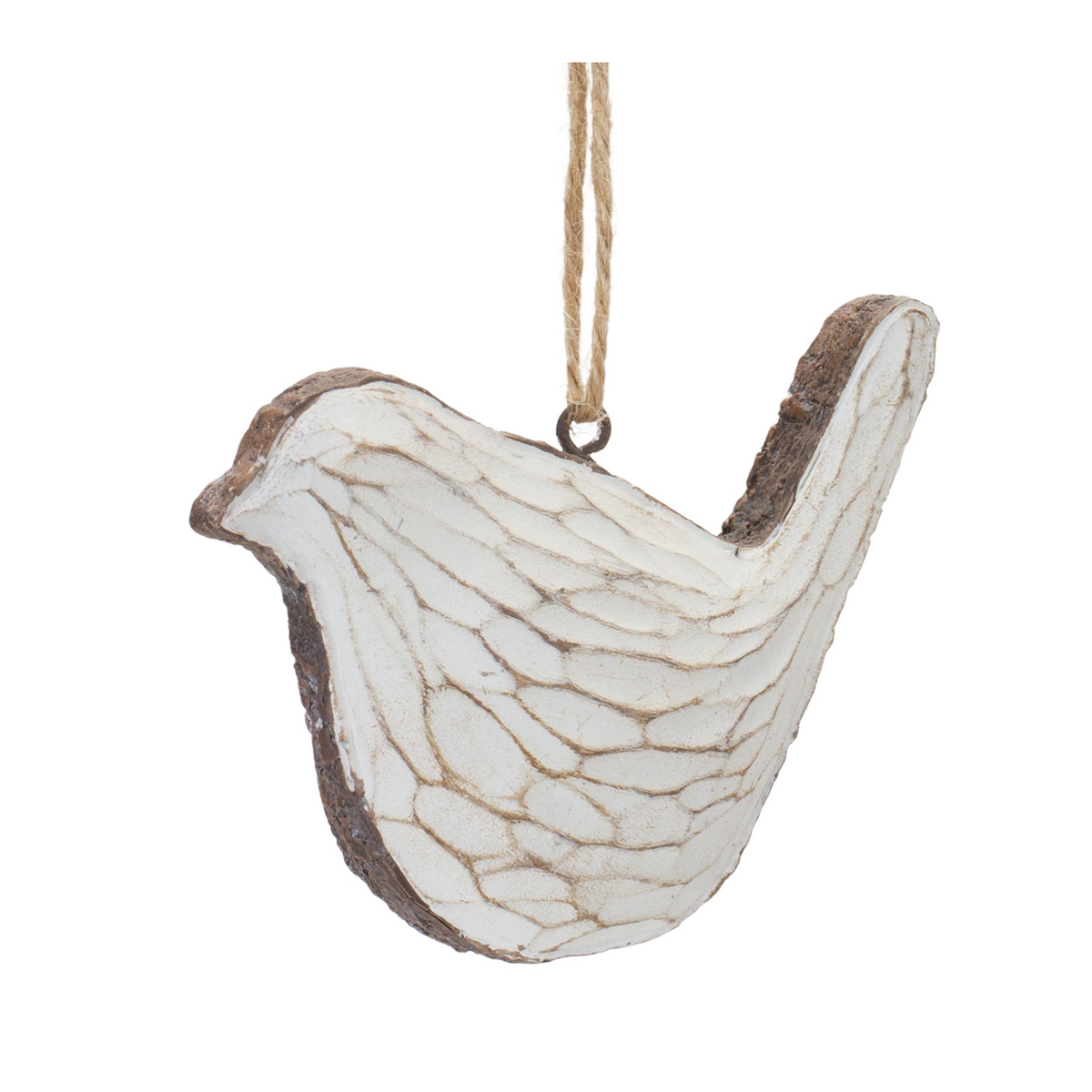 Carved Bird Ornament (Set of 12) -Ship Only