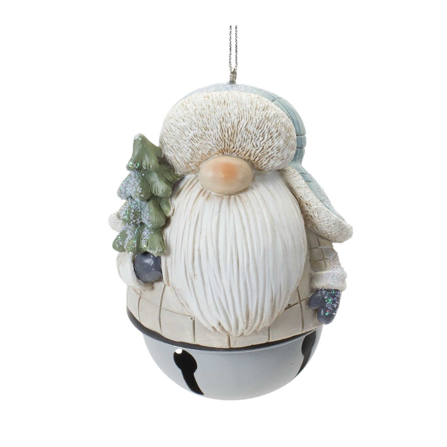 Gnome Sleigh Bell Ornament (Set of 12) -Ship Only