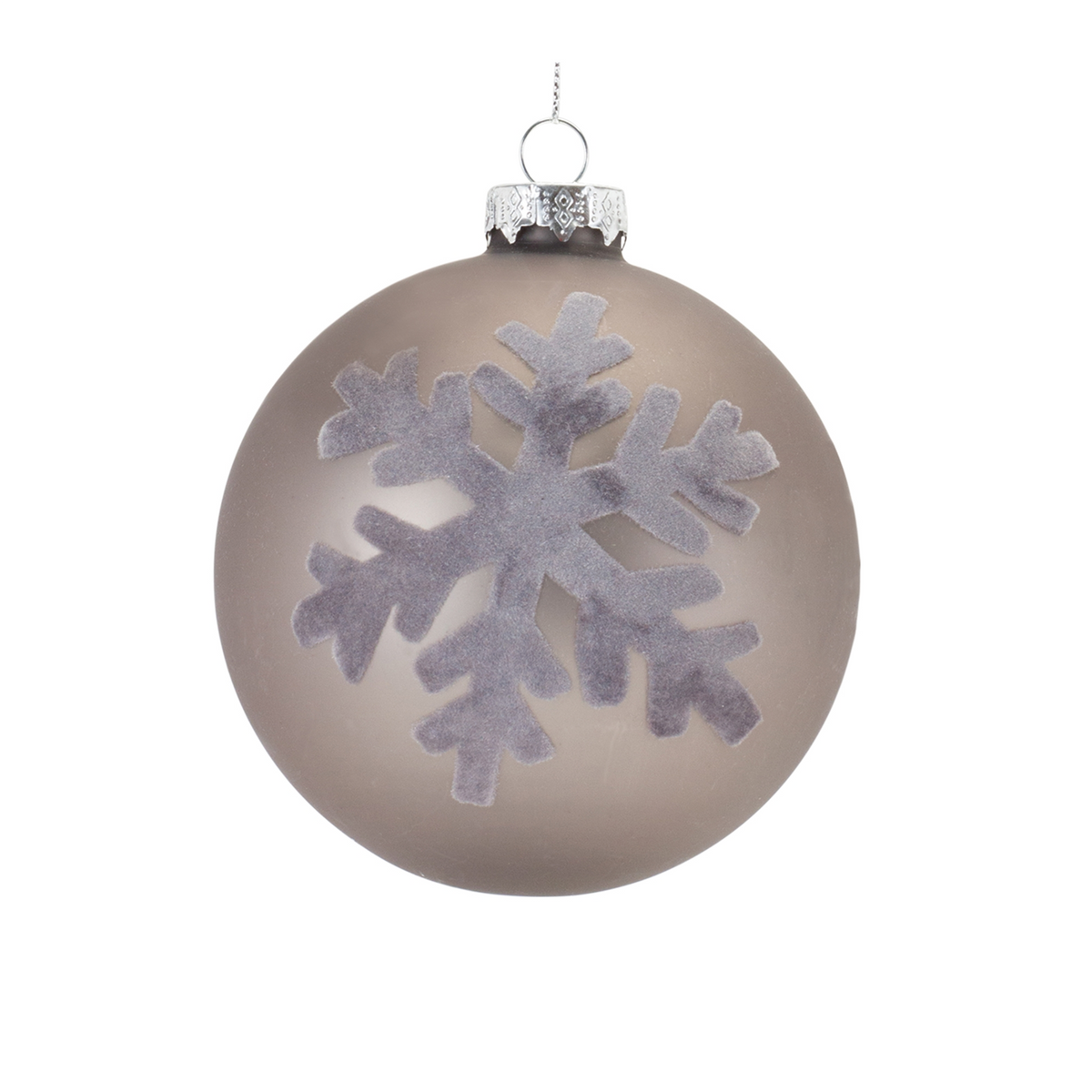 Snowflake Ball Ornament (Set of 6) -Ship Only