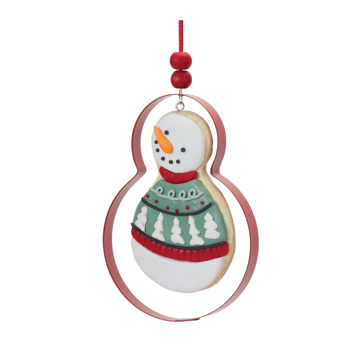 Metal Cookie Cutter Ornament (Set of 12) -Ship Only