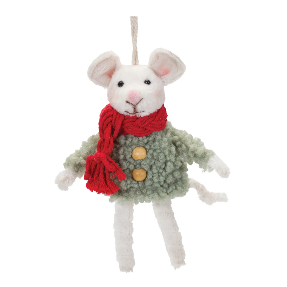 Winter Mouse Ornament (Set of 6) -Ship Only