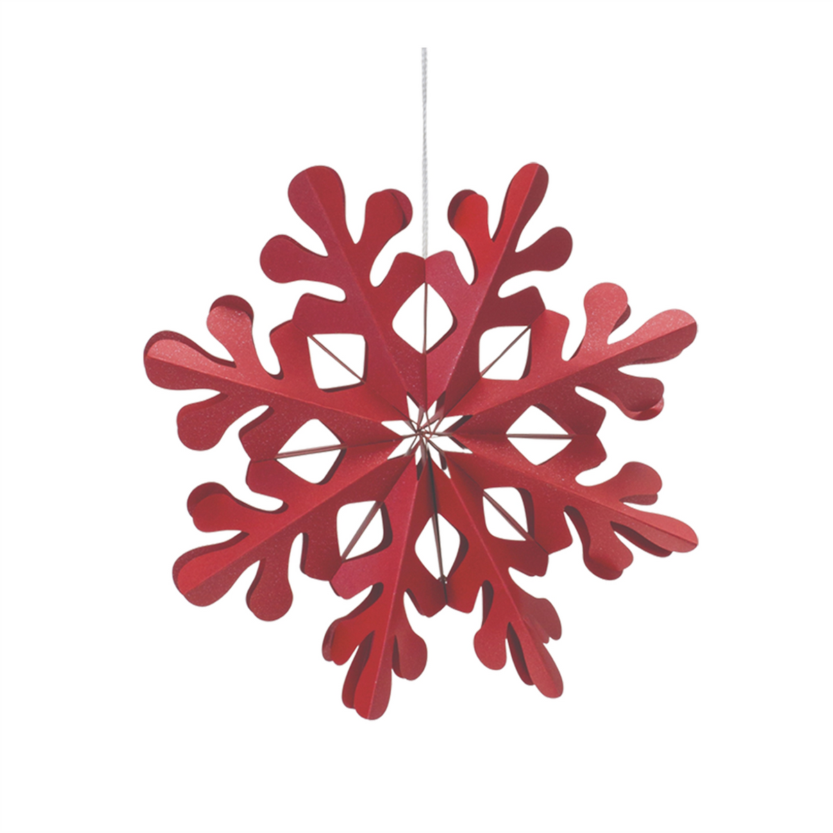 Paper Snowflake Ornament (Set of 6) -Ship Only