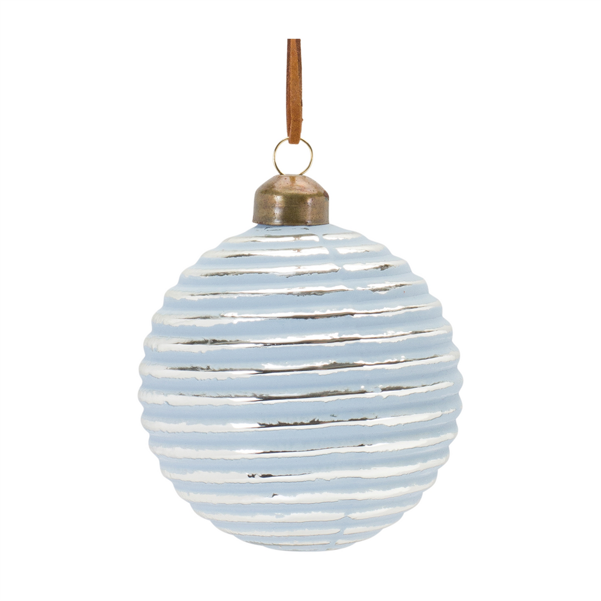 Ornament (Set of 12) 3”D Glass -Ship Only