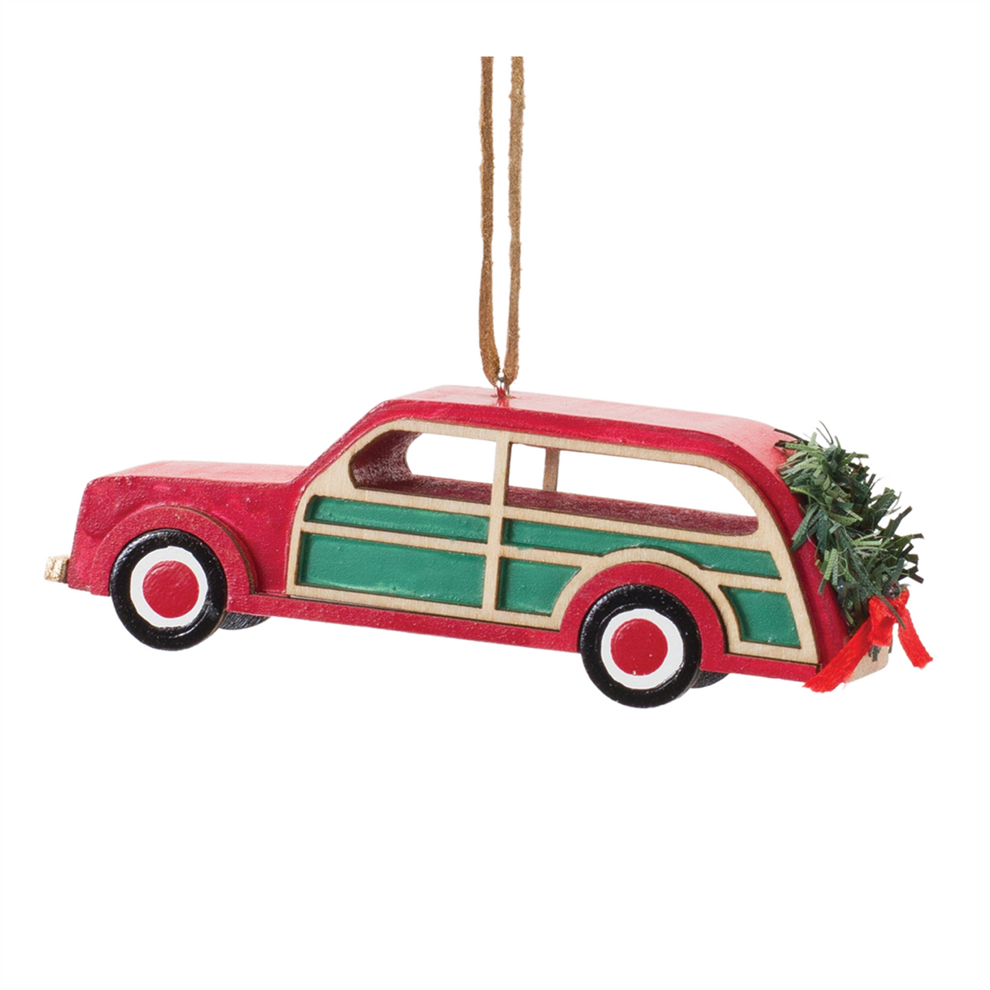 Vintage Camper and Car Ornament (Set of 12) -Ship Only
