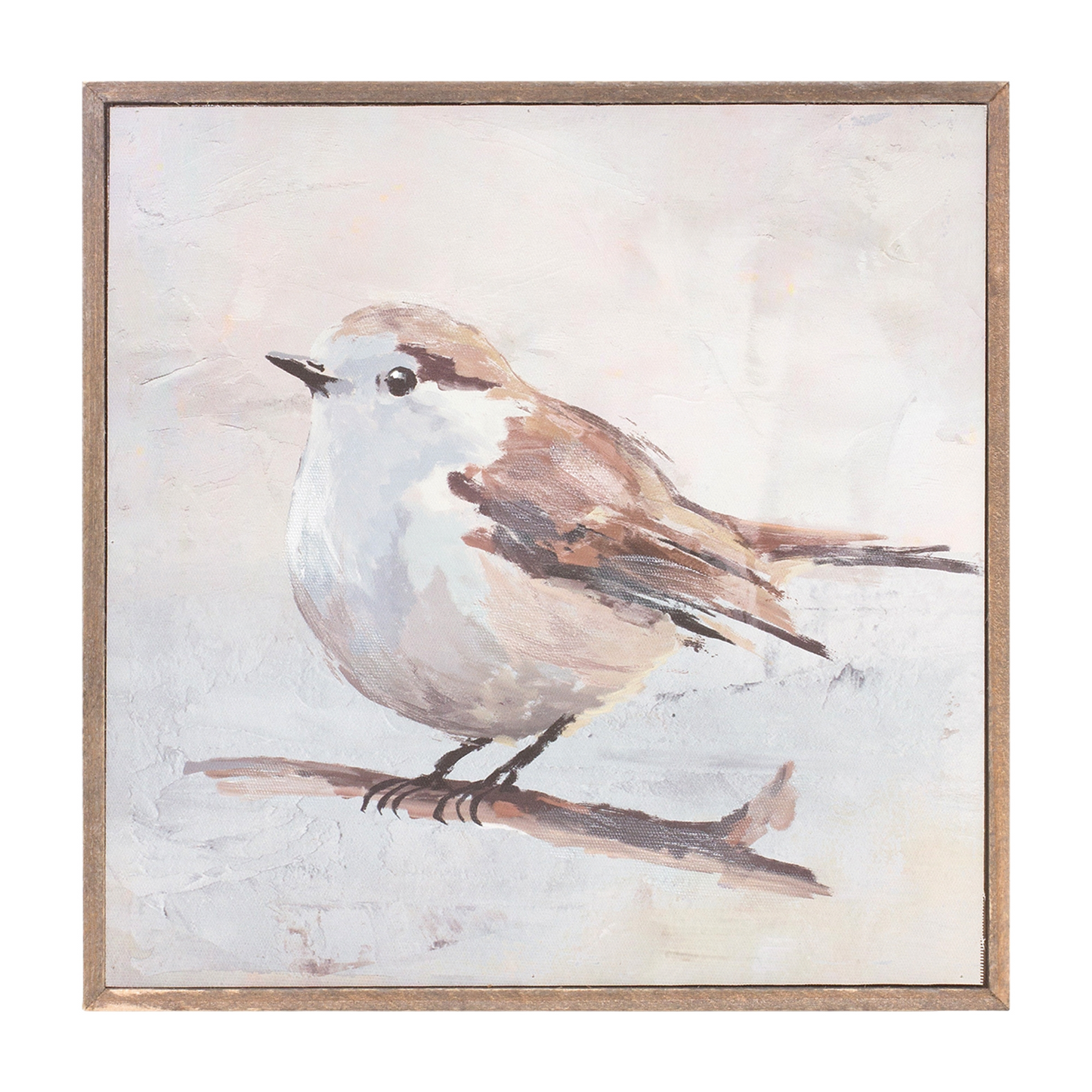 Framed Bird Canvas Block (Set of 2) -Ship Only