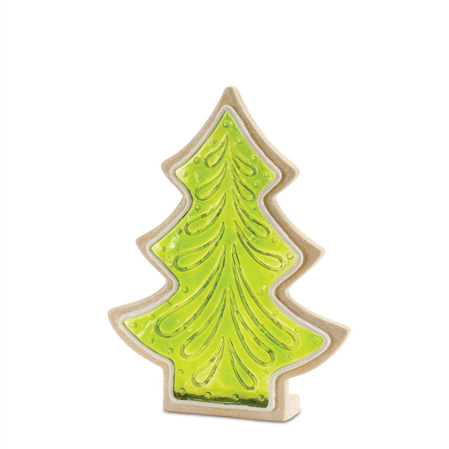 Frosted Cookie Pine Tree (Set of 2) -Ship Only