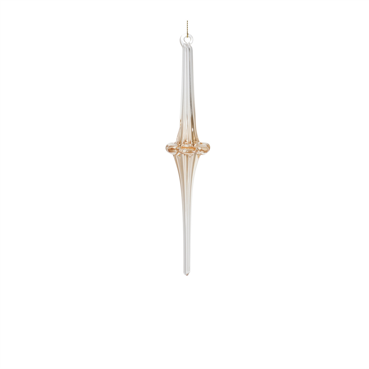 Drop Ornament (Set of 12) 7.75"H, 10"H Glass -Ship Only