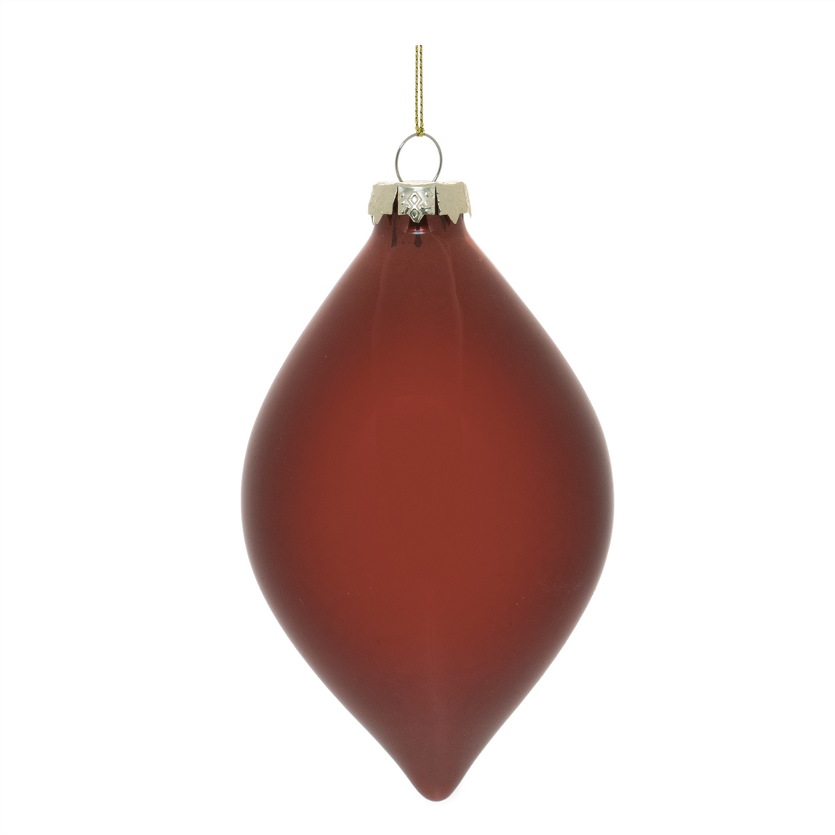 Red Glass Ball Ornament (Set of 6) -Ship Only