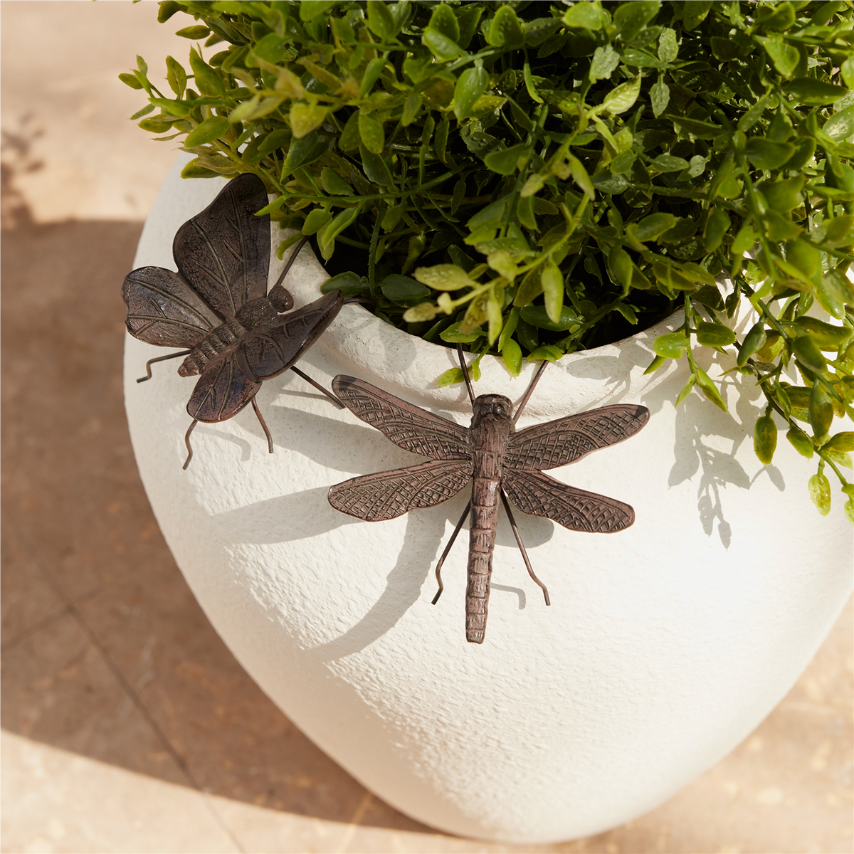 Dragonfly and Butterfly Insect Pot Sitter (Set of 12) -Ship Only