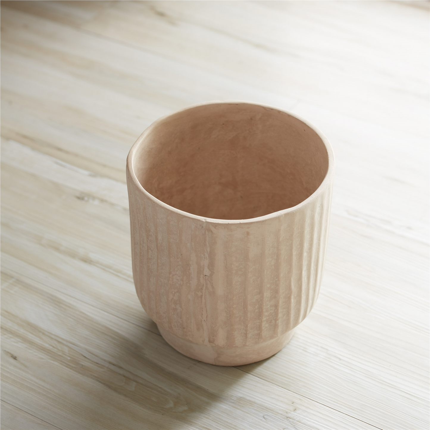Recycled Paper Chalk Vase 7.5"H -Ship Only